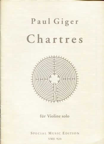 Chartres  für Violine solo  