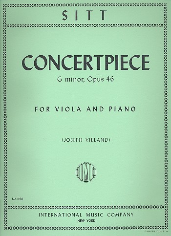 Concert Piece g minor op.46  for viola and piano  