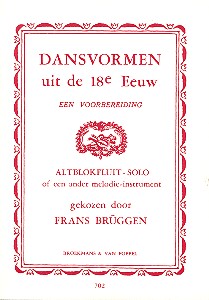 Dansvormen uit de 18e eeuw  voor altblokfluit solo  
