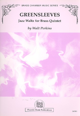 Greensleeves Jazz Waltz  for brass quintet  score and parts