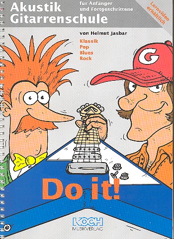 Akustik Gitarrenschule  für Anfänger und Fortgeschrittene  