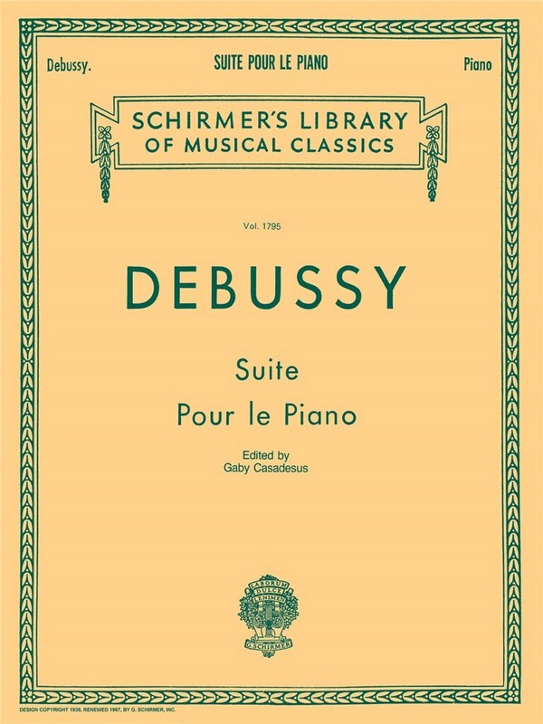 Suite&nbsp;&nbsp;pour le piano&nbsp;&nbsp;
