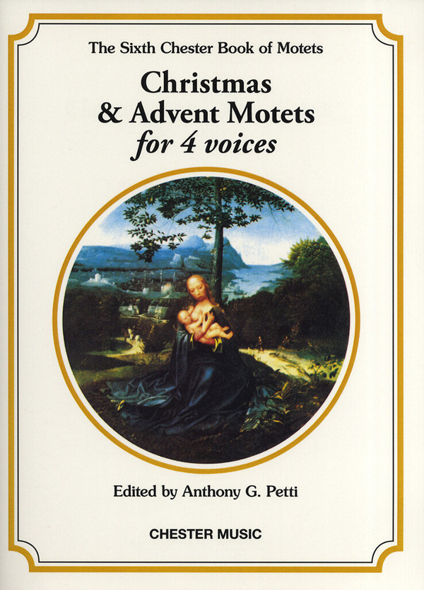 Christmas and Advent Motets&nbsp;&nbsp;for 4 voices&nbsp;&nbsp;score