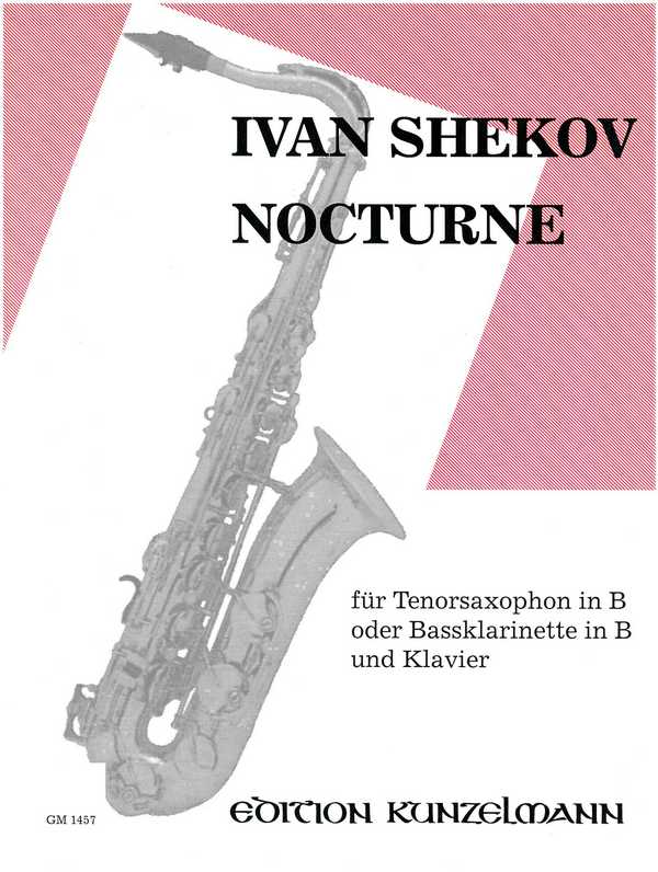 Nocturne&nbsp;&nbsp;für Tenorsaxophon (Bassklarinette) und Klavier&nbsp;&nbsp;