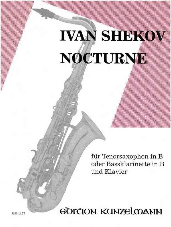 Nocturne  für Tenorsaxophon (Bassklarinette) und Klavier  