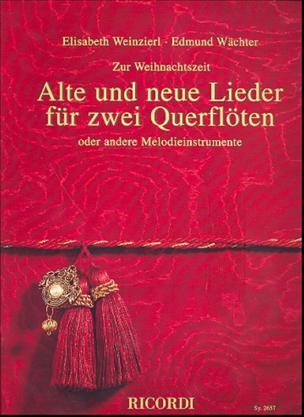 Zur Weihnachtszeit - Alte und neue Lieder&nbsp;&nbsp;für 2 Flöten ( o.andere Melodieinstr. )&nbsp;&nbsp;