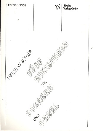 5 Miniaturen  für Posaune und Orgel  