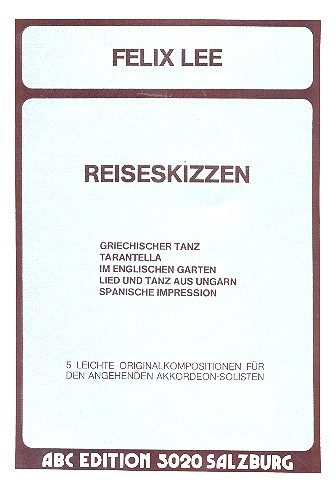 Reiseskizzen  für Akkordeon  