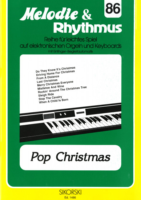Pop Christmas&nbsp;&nbsp;für E-Orgel/Keyboard&nbsp;&nbsp;