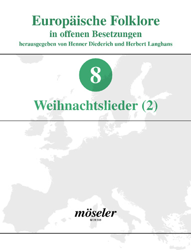 Weihnachtslieder Band 2&nbsp;&nbsp;für 2-3stg. Frauenchor (Männerstimmen ad lib.) und Instrumente&nbsp;&nbsp;Partitur