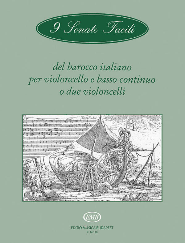 9 sonate facili del barocco italinano&nbsp;&nbsp;per violoncello e bc (2 vc)&nbsp;&nbsp;
