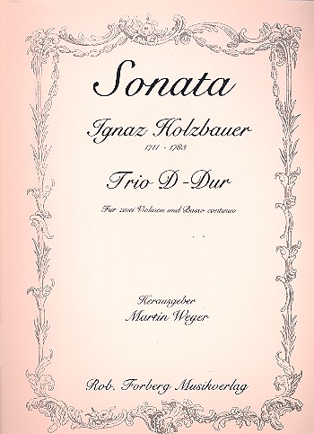 Trio D-Dur für 2 Violinen und Bc    