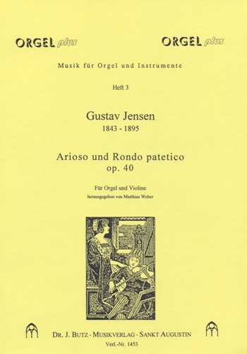Arioso und Rondo patetico op.40  für Violine und Orgel  