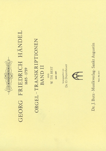 Orgel-Transkriptionen Band 2&nbsp;&nbsp;für Orgel&nbsp;&nbsp;