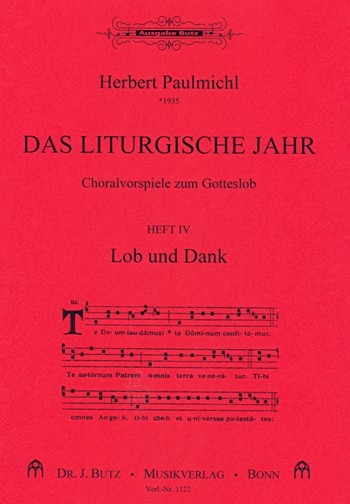 Das liturgische Jahr Band 4 - Lob und Dank&nbsp;&nbsp;für Orgel&nbsp;&nbsp;Lobe den Herrn