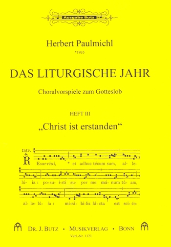 Das liturgische Jahr Band 3 - Osterzeit  für Orgel  Christ ist erstanden