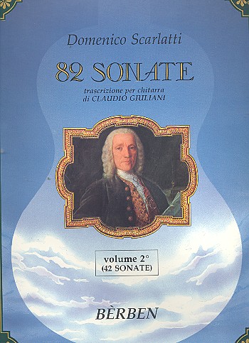 82 sonate vol.2 (42 sonate)&nbsp;&nbsp;per chitarra&nbsp;&nbsp;