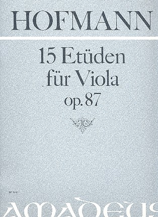 15 Etüden op.87 für Viola    