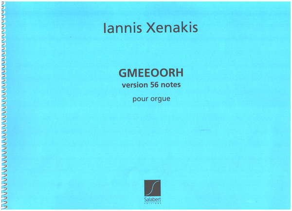 Gmeeoorh version 56 notes pour&nbsp;&nbsp;orgue&nbsp;&nbsp;