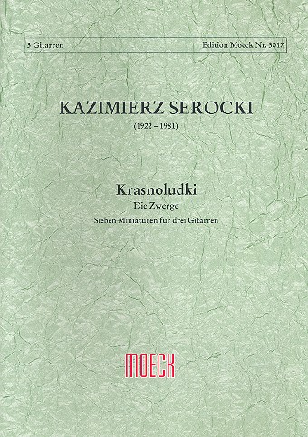 Krasnoludki für 3 Gitarren  Spielpartitur  