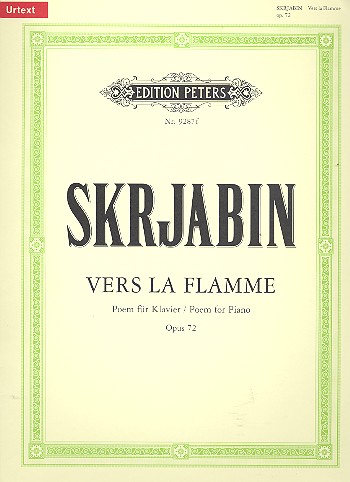 Vers la flamme op.72   für Klavier  