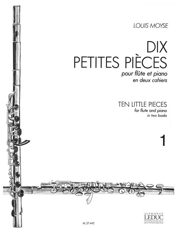 10 petites pièces op.37 vol.1 (nos.1-5)  pour flûte et piano  