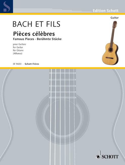 J.S. Bach und Söhne  für Gitarre  