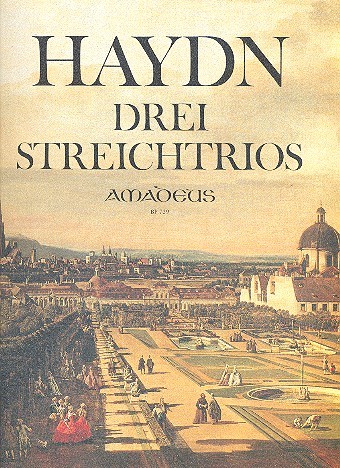 3 Streichtrios op.53  für Violine, Viola und Violoncello  Stimmen