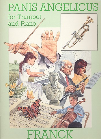 Panis angelicus for trumpet and  piano  