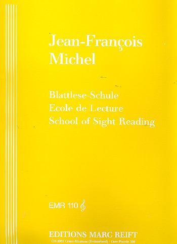 Blattlese-Schule (Violinschlüssel)&nbsp;&nbsp;&nbsp;&nbsp;