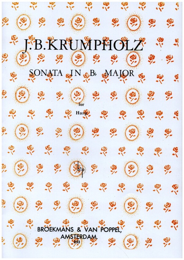 Sonata in Bb major   for harp  