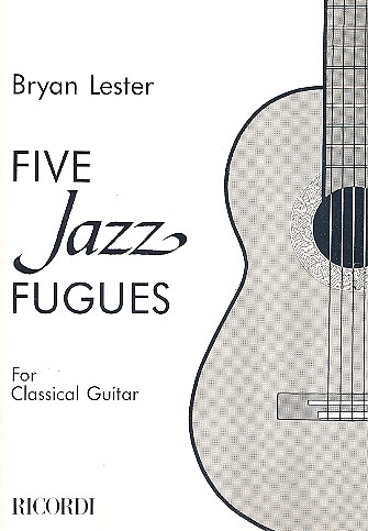 5 Jazz Fugues for classical guitar    