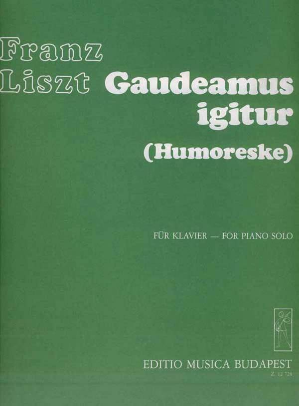 Gaudeamus igitur  für Klavier  