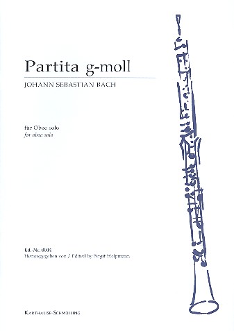 Partita g-Moll BWV1013&nbsp;&nbsp;für Oboe&nbsp;&nbsp;