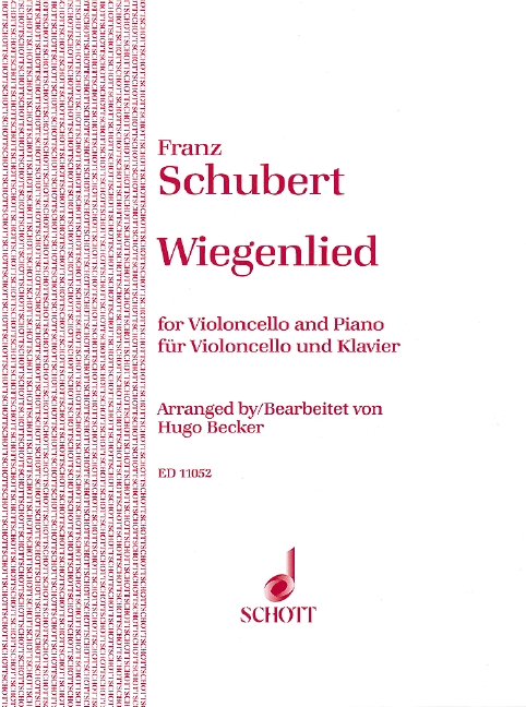 Wiegenlied&nbsp;&nbsp;für Violoncello und Klavier&nbsp;&nbsp;