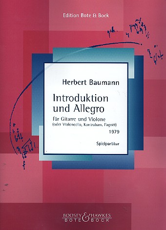 Introduktion und Allegro&nbsp;&nbsp;für Gitarre und Violone (Violoncello, Kontrabass, Fagott)&nbsp;&nbsp;