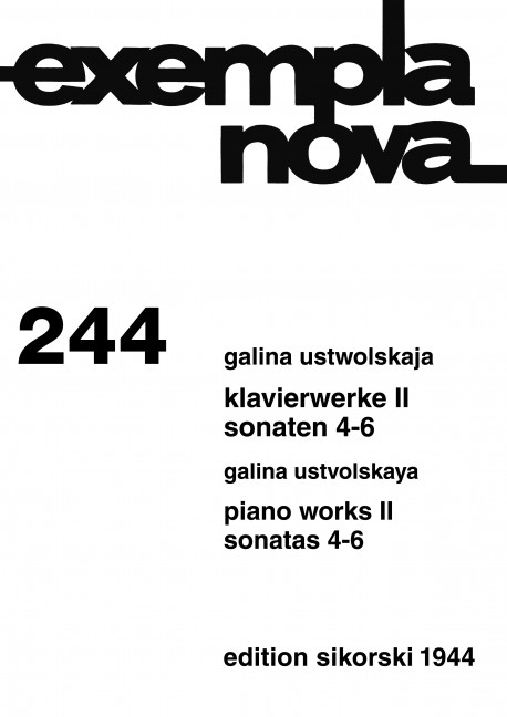 Klavierwerke Band 2  Sonaten Nr.4-6  