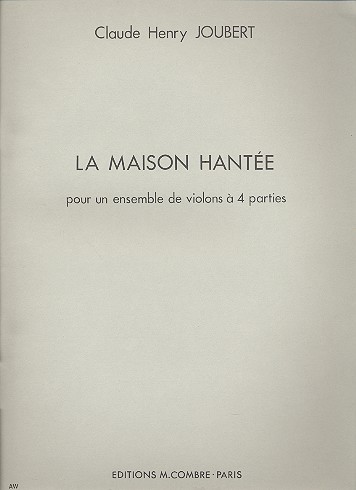 La maison hantée pour  4 violons  partition et parties