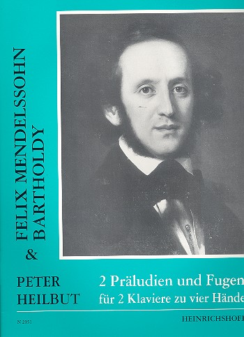 2 Präludien und Fugen aus op.35  für 2 Klaviere zu 4 Händen  2 Stimmen