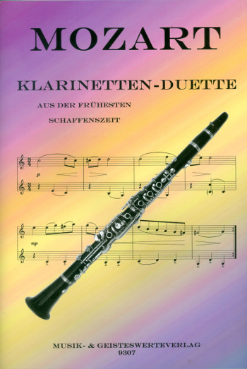 Klarinetten-Duette   für 2 Klarinetten  Spielpartitur