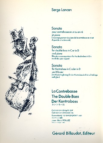 Sonate  pour contrebasse en ut ou re et piano  