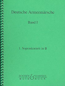 Deutsche Armeemärsche Band 1  für Blasorchester  Soprankornett 1 in B