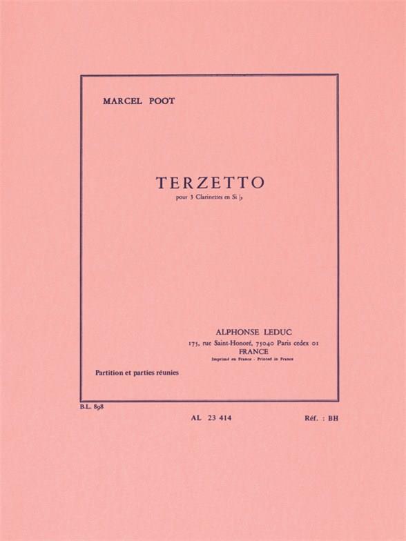 Terzettino pour 3 clarinettes  partition et 3 parties  