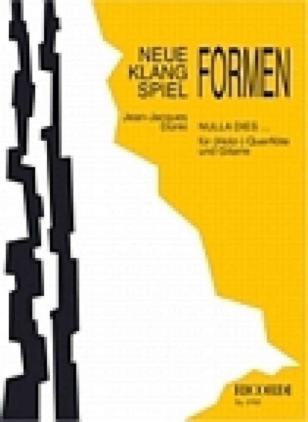 Nulla dies für (Holz-)querflöte&nbsp;&nbsp;und Gitarre,    Spielpartitur&nbsp;&nbsp;