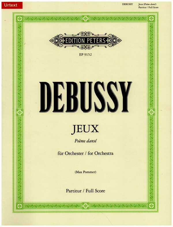 Jeux Poeme danse  für Orchester  Partitur