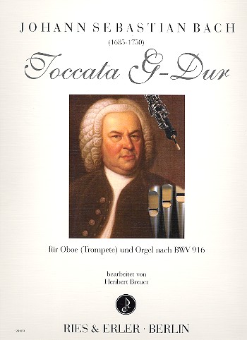 Toccata G-Dur BWV916 für Oboe&nbsp;&nbsp;(Trompete) und Orgel&nbsp;&nbsp;