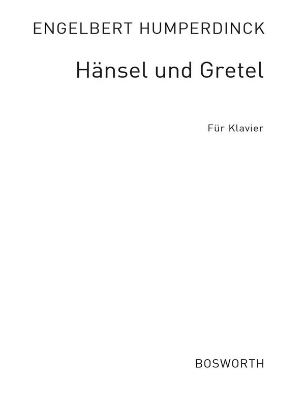 Hänsel und Gretel  für Klavier  