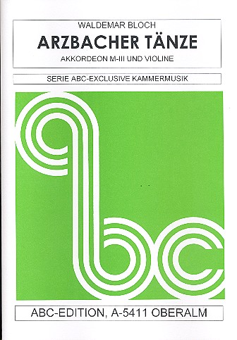 Arzbacher Tänue für  Akkordeon und Violine  