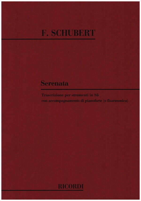 Serenata für B-Instrument&nbsp;&nbsp;und Klavier&nbsp;&nbsp;