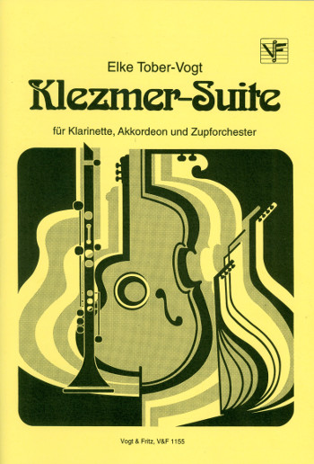 Klezmer-Suite für Klarinette, Akkordeon  und Zupforchester  Partitur